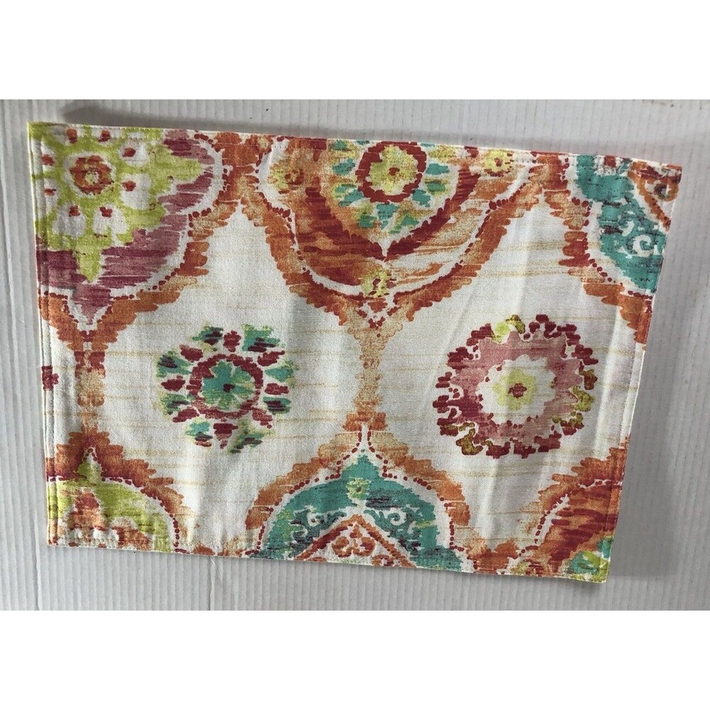 Homer Laughlin Fiesta Reversible Watercolor ￼Place Mat